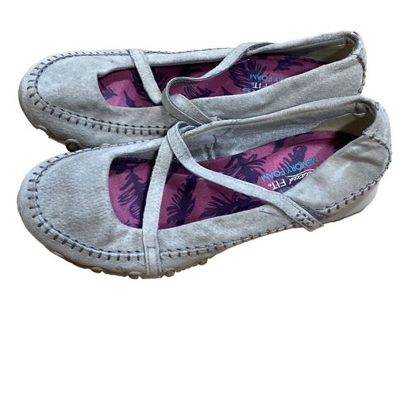 Skechers Relaxed Fit Memory Foam Mary Jane Comfort Shoes Womens 8.5 Air Cooled - Picture 1 of 5